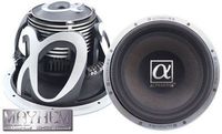 Alphasonik PSW915, 38cm (15") Alpha Mayhem 900 Series Subwoofer, 2500W RMS