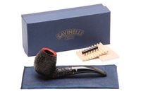 Savinelli Roma KS Briar Pipe 677 Black Stem Tobacco Pipe