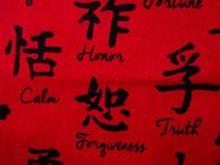 'NUGGLEBUDDY Microwavable Moist Heat & Aromatherapy Organic Rice Pack-Cold Pack. Gorgeous Asian Inspired Inspirational Words Fabric. Infused with SWEET LAVENDER Aromatherapy! A Perfect Gift!