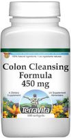 Colon Cleansing Formula - 450 mg - Buckthorn, Psyllium, Ginger and More (100 Capsules, ZIN: 512529)