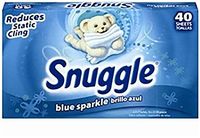 Diversey CB451088 Snuggle Fresh Scent Fabric Softener Sheets