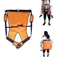 Adult Harness Patient Lift - Adult harness Sling Stair Slide Board Transfer Belt - Emergency Evacuation Chair Up and Down The Stairs Disability Care Supplies （Suitable for Patients Weight More Than 60