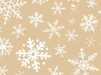 Frosted Snowflakes Recycled120~20"x30" Half Ream Tissue Prints (2 Unit, 120 Pack per Unit.)