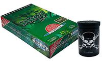 Herb Airtight Container Fresh Kettle with Juicy Jay's Absinth 1.25 Flavored Hemp Rolling Papers 24 Count Box DC Crafts Nation- Jolly Roger