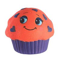 Roysberry Toys - Jumbo Slow Rising Color Changing Cup Cake, Toddler Toys Cute Stress Relief Toys Ball Soft Kawaii for Adults 3D Puzzle Toys for Kids for Girls