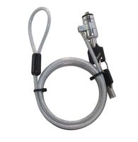 Sendt Silver Notebook/Laptop Keyed Lock Security Cable