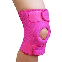 Open Patella Knee Brace Support - BINGOOD Non-slip Stabilizer Knee Brace with Adjustable Straps for Meniscus Tear, Joint Pain, Pain Relief, Basketball, Running - Fits for Boys Girls Youth