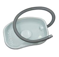 Ang Yishao Shampoo Bowl, Portable Shampoo Hair Washing Basin, Disabled Shampoo Sink, Comfortable and Convenient in-Bed for Disabled, Elder People, Pregnancy, Post-Surgical Patient(White)