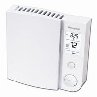 Honeywell RLV4305A1000/E1 Rlv4305A1000/E 5-2 Day Programmable Thermostat, 240 V, 1 Deg F, Whites