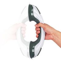 theBathMart Portable Suction Cup Safety Grab Bar Handle for Bathroom, Bathtub, Shower & Toilet (12-Inches)