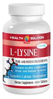 L-arginine and l-lysine - L-LYSINE 1000MG - Promote Energy and Weight Loss (1 Bottle)