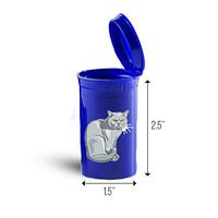 Cat Angry First Aid Case Pill Container ID 7381B