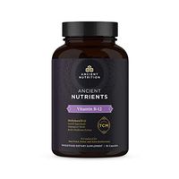 Ancient Nutrition, Ancient Nutrients Vitamin B-12 - Read Food, Adaptogenic Herbs, Enzyme Activated, Paleo & Keto Friendly, 30 Capsules…