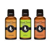 30ML - Trio (3) - Caramel, Cinnamon & Apple - Premium Fragrance Oil Trio - 30ML