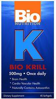 BIO NUTRITION INC, BIO KRILL 500MG, 45 SGEL
