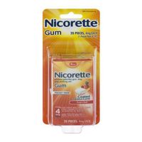 Nicorette New Pocket Pack Gum 4Mg Fruit Chill (Pack of 3)