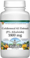 Extra Strength Goldenseal 4:1 Extract (5% Alkaloids) - 450 mg (100 Capsules, ZIN: 512423)