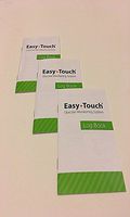 EasyTouch Glucose Monitoring System LOGBOOK - 3 Pack !!!
