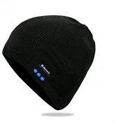 Wireless Bluetooth Hat,Beanie Detachable Stereo Speakers & Microphone, Fleece-Lined Unisex Music Beanie for Outdoor Sports Charges via USB