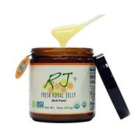 GREENBOW Organic Fresh Royal Jelly - 100% USDA Certified Organic, Pure, Gluten Free, Non-GMO Royal Jelly - One of The Most Nutrition Packed Diet Supplements - Highest Quality Royal Jelly - (453g)