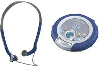 Panasonic SL-SW950 Shockwave Portable CD Player (Blue and White)