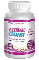 Extreme Cleanse Maximum Colon Detox Control 30 Day Supply All Natural