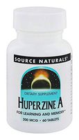 Source Naturals Huperzine A 200mcg for Learning & Memory - 60 Tablets