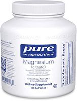 Pure Encapsulations - Magnesium (Citrate) - Hypoallergenic Supplement Supports Nutrient Utilization and Physiological Functions - 180 Capsules