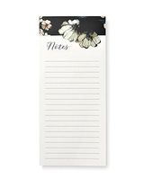 George Stanley Dark Floral 'Notes' Magnetic Notepad, 1 Count