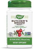 Nature's Way - Butchers Broom Root, 470 mg, 100 capsules [Health and Beauty]