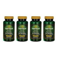 Swanson Ultra Probiotic for Women 25 Billion Cfu 60 Veg Caps 4 Pack