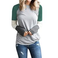 Womens Casual Sweatshirt Long Sleeve Tie Pullover Ladies Casual Tops Holiday Sweatshirt Blouse Green