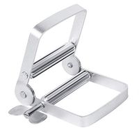 Tube Squeezer,Toothpaste Squeezer Pigment Squeezer Hand Cream Glue Squeezer Metal Tube Wringer Toothpaste Dispenser Matte Squeezer for Tooth Paste/Paint Tube/Cosmetics, Baking, Hair Salon Sendk