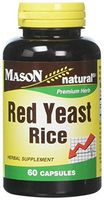 Mason Natural Red Yeast Rice, 60 Capsules