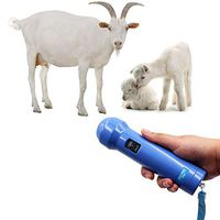 KUNHEWUHUA Sow Pregnancy Tester Veterinary Ovulation Tester Ultrasound Pregnancy Detector for Pigs & Goats Mating
