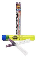 Cyclones Purple Unknown Flavored Pre Rolled Cones Clear (1 Pack) with Rolling Paper Depot Kewl Tube