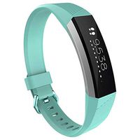 Lyperkin Compatible with Fitbit Alta HR Bands, Genuine Soft Silicone Watch Strap Bands Quick Release Replacement Wristband Accessories Compatible with Fitbit Alta HR Watch for Women Men A-09