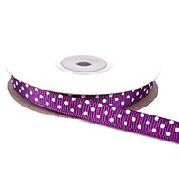 XKSIKjian's Gift Wrapping Supplies, Christmas Dots Ribbon Card Wedding Festival Birthday Party DIY Gift Wrap Decor - Purple