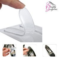Silicone Heel Shoe Pads Inserts Insoles Liner Gel Cushion Shoe Grips - X2 Pair