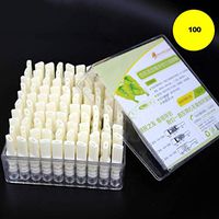 HHJJ Cigarette Filter Tips Holders, Disposable Cigarette Filters, Microfiltration System Regular Size Cigarettes, Economy Pack (Total 100 Count)