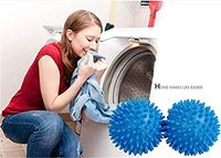 CARDEON 1PC Reusable Non-Toxic Dryer Balls to Replace Liquid Fabric Softener and Dryer Sheet Reduce Drying Time, Alternative Wash Ball for 1000 Washing with Eco-Friendly Hypoallergenic Anti-Static PVC