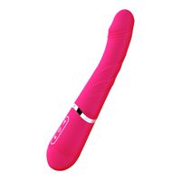 Huilier Speeds Silicone Massage Vibrator Powerful Female Telescopic Massager Vibrating Massager with Telescopic Waterproof Treatment of Muscle Pain and Relaxation Percussion