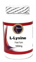 L-Lysine Free Form 1000mg 100 Capsules # BioPower Nutrition