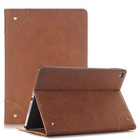 TechCode SM-T700 Flip Case Cover 8.4 inch, Luxury Book Style Folio Cover Stand Magnetic PU Leather with Smart Auto Sleep/Wake Feature for Galaxy Tab S 8.4 Inch SM-T700/T705 (Tab S 8.4, Light Brown)