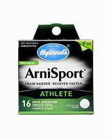 Post Workout Recovery Tablets ArniSport by Hyland's, Natural Quick Dissolving Pain Relief, 16 Count