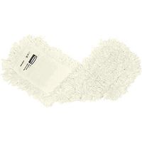 Rubbermaid Commercial FGK75700 Twisted Loop Cotton Dust Mop, 48-Inch Length x 5-Inch Width, White (FGK75700WH00)