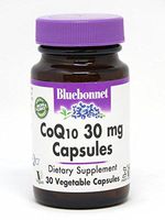 BlueBonnet CoQ-10 Vegetarian Capsules, 30 mg, 30 Count