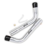 Pivit Rear Anti-Tipper Devices for Medical Wheelchairs | 2 Pack | Easy-to-Install Wheelchair Upgrade Parts and Accessories | Detachable & Adjustable Anti Tips Fit All Standard Folding Chairs