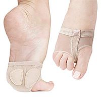 Adult Kid Girls Breathable Foot Thongs Ballet Dance Toe Pad Socks Forefoot Cushion For Relieve Foot Pains (color : Skin tone, Size : XL)