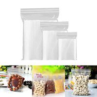 KOqwez33 100Pcs Resealable Clear Cello/Cellophane Bags, 12Wire Clear Self Sealing Packaging Plastic Bags Food File Pouch for Treat Cookie Bakery Candle Soap Transparent 46cm
